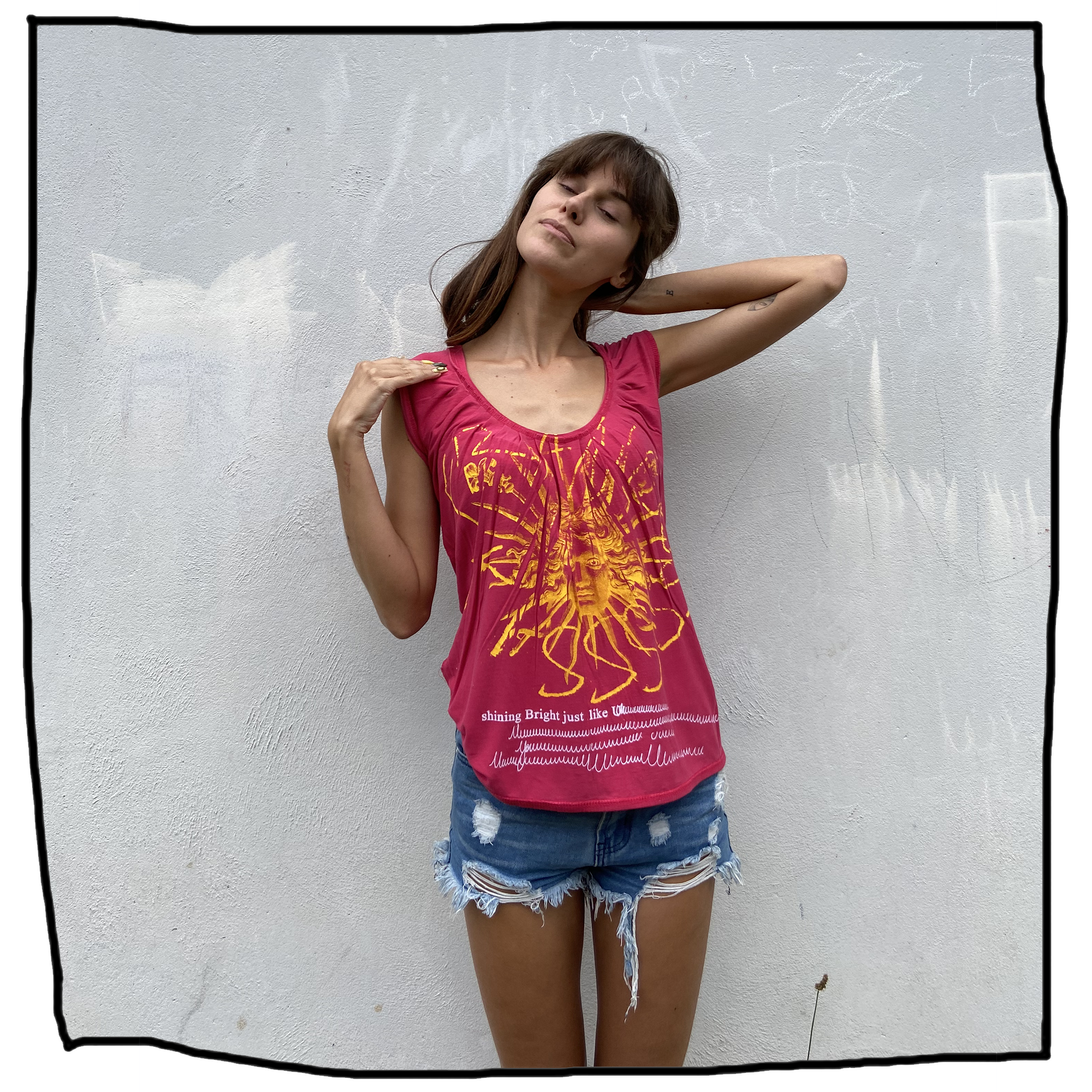 ROISOLEIL28-moyenfuschia-modele